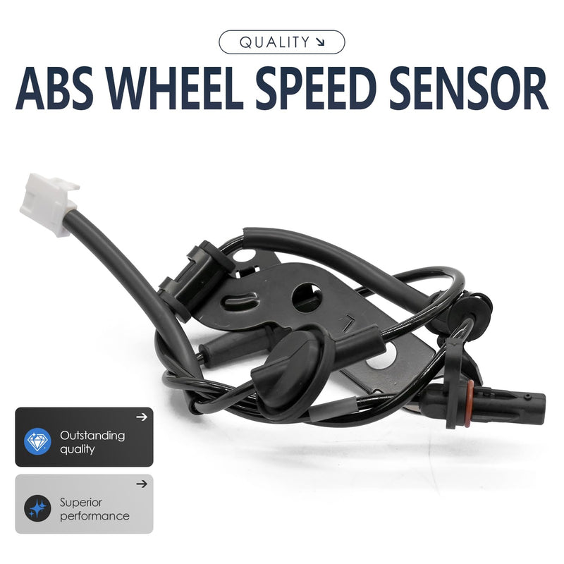  [AUSTRALIA] - 2PCS Rear Left and Right Abs Wheel Speed Sensor Compatible with Hyundai Sonata 599103Q000 599303Q000 ALS2289 ALS2278 Gas 11 12 13 14 2011 2012 2013 2014