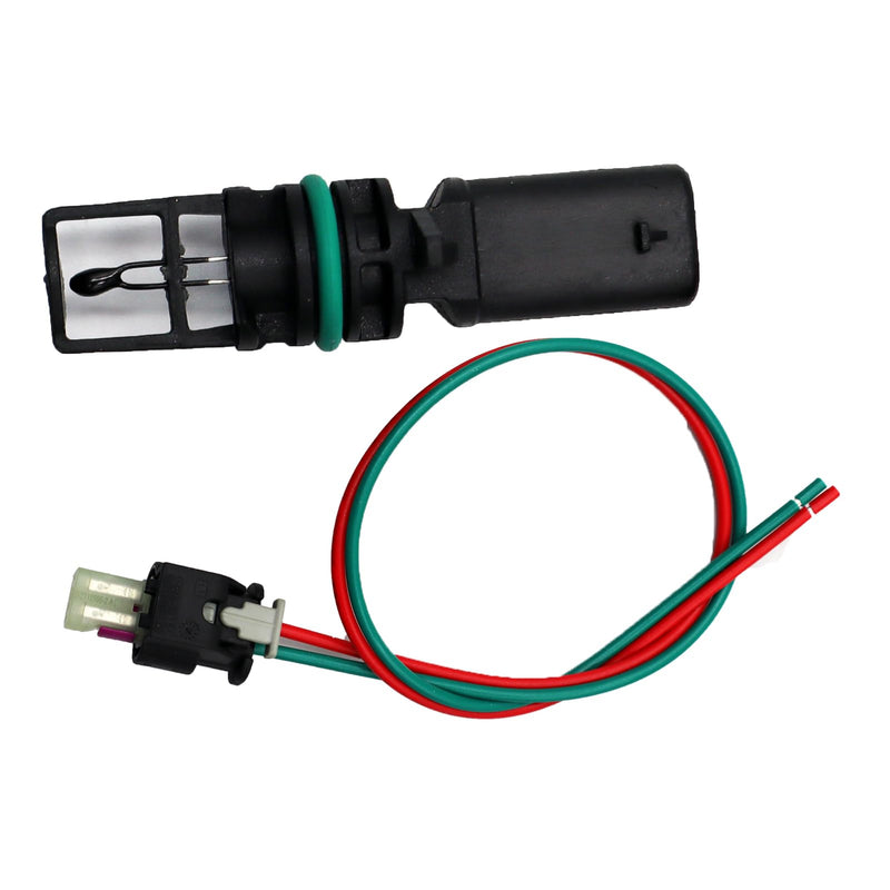 Air Charge Temperature Sensor & Connector Compatible with Chrysler Dodge Jeep Ram 2011-2024 5149182AA, 5149182AB, 7B0906501 Pigtail Harness