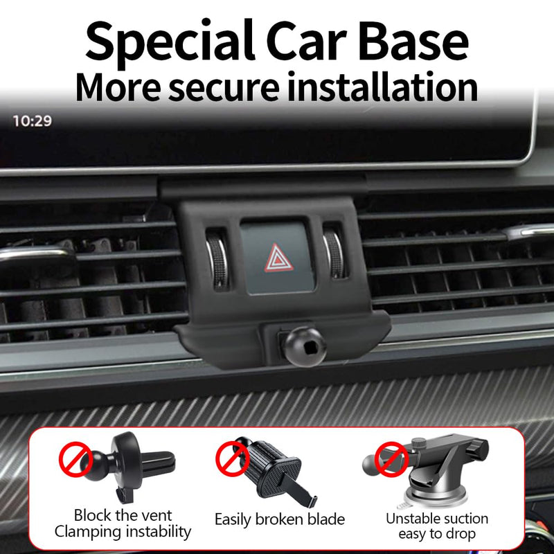 Car Magnetic Phone Mount for Audi Q5 SQ5 2018 2019 2020 2021 2022 2023 2024 Auto Interior Accessories Best Cellphone Holder Fast 15W Wireless Charger Cell Phones Charging Screen Stand Accessory