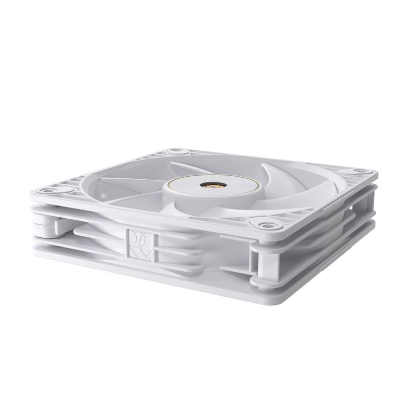 ASUS ProArt PF120 120mm PWM Fan White Edition, 3000RPM, High Airflow/Static Pressure, Daisy-Chain Design 1x 120mm|3000RPM|White