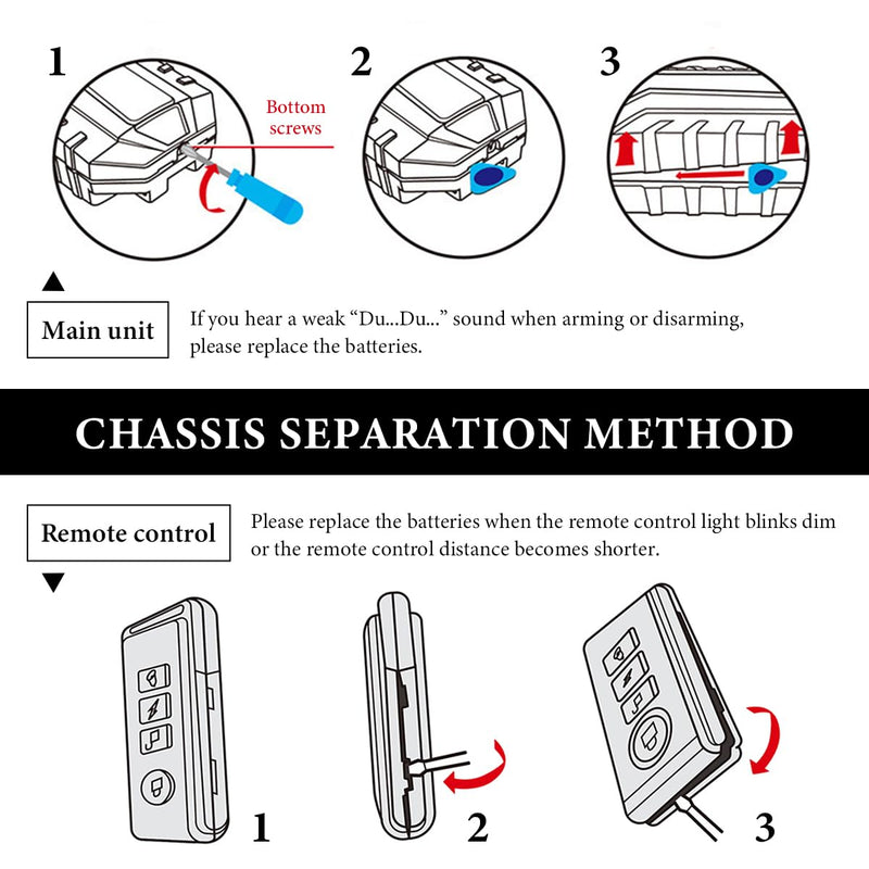  [AUSTRALIA] - Bike Alarm Remote Motion Sensor System, 113dB Loud Anti-Theft Bicycle Alarm with Remote, Waterproof Wireless Vehicle Security Alarms for Bicycle Motorcycle E-Bike Scooter