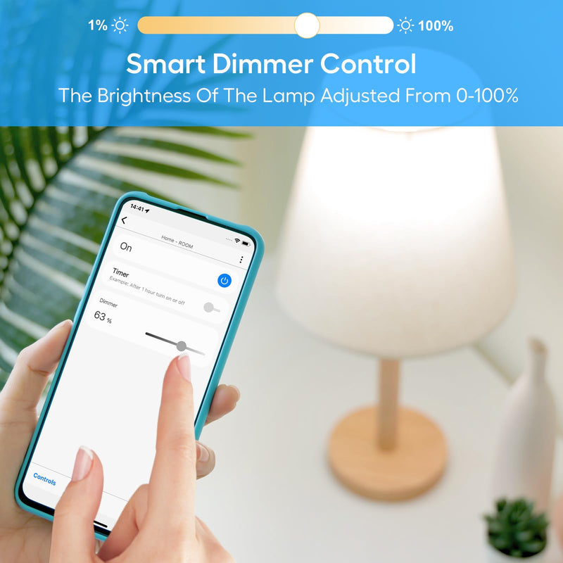 Z-Wave Dimmer Plug 800 Series Zwave Smart Plug，Dimmable Outlet Built-in Repeater Range Extender，Z-Wave Hub Required, Compatible with Smartthings, Alexa and More,FCC and ETL, 200W 1 Pack