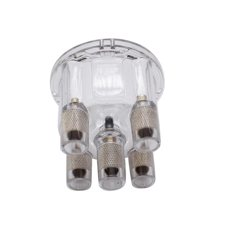 1 pc SHLPDFM Distributor Cap 009 Clear Distributor Cap Air-cooled Compatible with Vw Empi Bug Buggy Bus GHIA Sand Rail Baja Type
