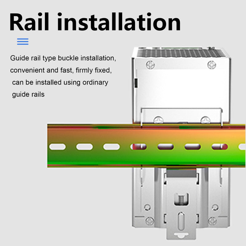 NDR120-12 DC 12V Din Rail Power Supply Slim 120w 10A(Input:100-240VAC,Output:12VDC,50/60HZ) Switching Adapter(Volts_of_Direct_Current, 12) 1