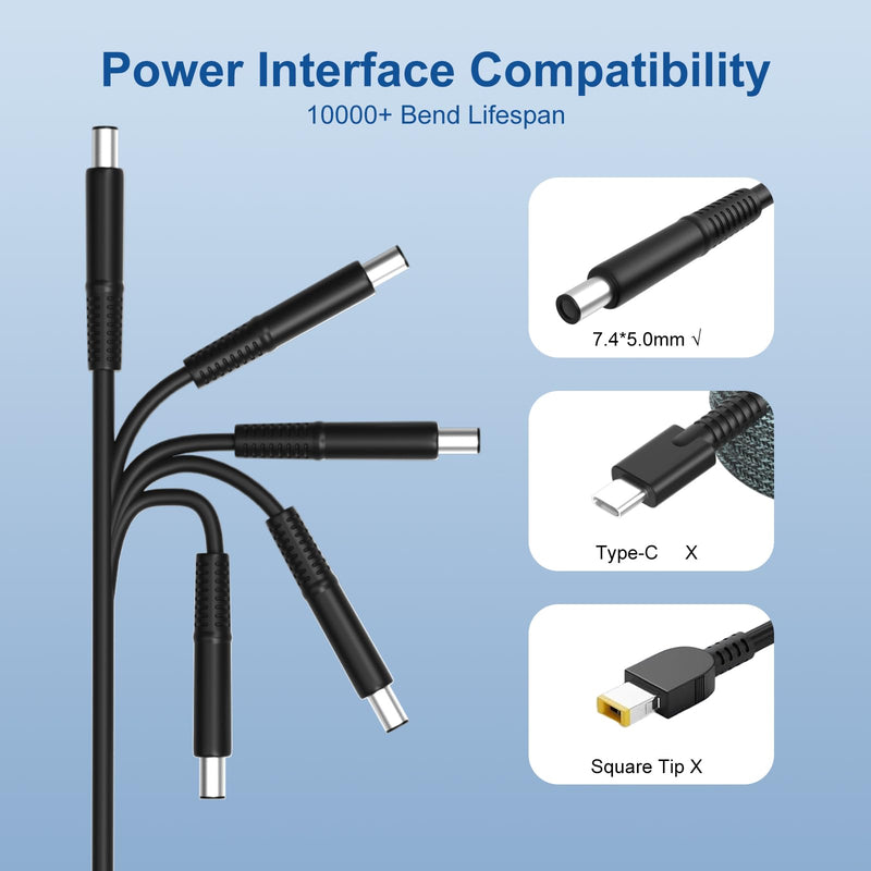 180W Adapter Charger Compatible with Dell Dock D6000 Docking Station | For Dock D6000/6000S Power Cord/Thunderbolt WD19 WD19S WD19TB WD22TB4 WD15 WD25 SD25 TB16 TB15 Docking Station Power Adapter