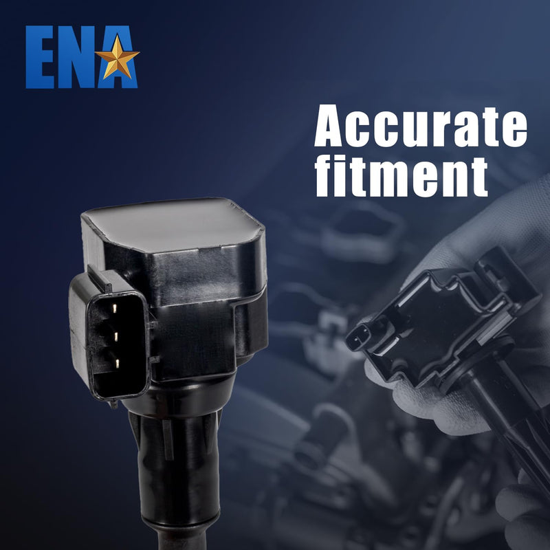 ENA Set of 1 Ignition Coil Pack Compatible with Nissan Infiniti Suzuki I35 QX4 Altima Frontier Maxima Murano NV1500 NV2500 NV3500 Quest 2002-2021 V6 3.5L 4.0L Replacement for UF349 5C1403 224338J115