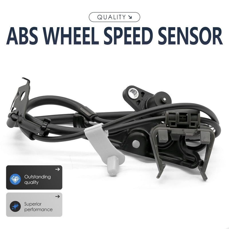 2PCS Front Left and Right Abs Wheel Speed Sensor Compatible with Toyota Camry Replacement for Lexus Es350 8954233090 8954333080 ALS1501 ALS1797 Built in Japan; 07 08 09 10 11 12 2009 2010 2011 2012