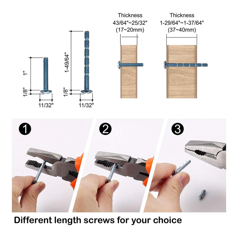 Amerdeco 10 Pack Champagne Gold Cabinet Pulls 3Inch(76MM) Hole Centers Kitchen Cabinet Handles Hardware for Cupboard Handles Drawer Pulls ZH0071 3"/76MM Pull
