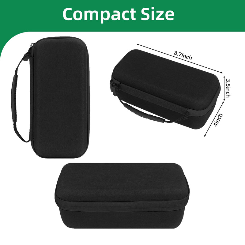 Thermal Camera Hard Storage Case for TS004/ TS004 Pro Infrared Monocular | Shock Resistant Construction, Accessory Storage Pouch, Compact Portable Layout for Industrial & Outdoor Detection Use Black
