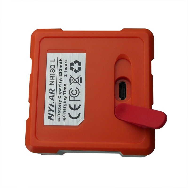 NYEAR Digital Electronic Angle Gauge Type-C Rechargeable, Four sided strong magnet, IP67 waterproof rating, Measures 0-90 and 0-180 Degree Ranges, Measures and Sets Angles or TAN