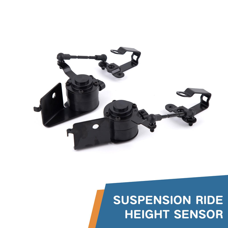 Rear Left and Right Suspension Ride Height Level Sensor for Chevrolet Tahoe Suburban 1500 Avalanche for GMC Yukon XL 1500 for Cadillac Escalade ESV EXT 2004-2010 Replaces 924-489 924-488