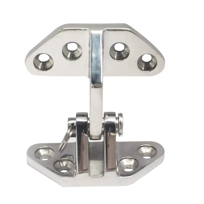 NRC&XRC Heavy Duty 316SS Marine Grade Casting Hatch Hinge 2-3/4" x 2-3/4" for Boat, RV