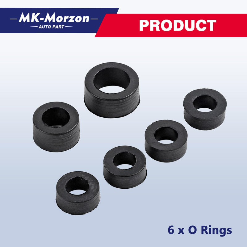 Fuel Line Kit,7.3 Fuel Line Rubber Seal Kit Compatible with Ford Powerstroke Diesel Engine 1999-2003 Excursion F250 F350 F450 F550 Super Duty Replaces# F81Z9C387BA, F81Z-9C387-BA, 904-497