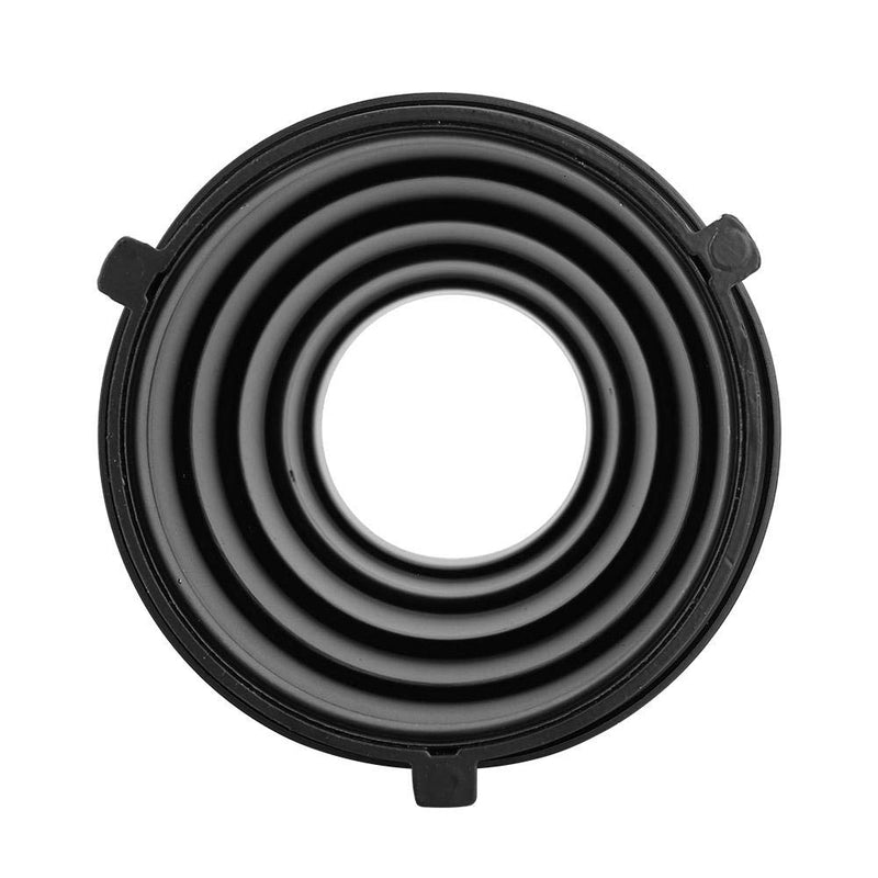 Snoot Bowens Mount, Snoot Honeycomb Grid Light Beam Tube Bowens Mount Filter for Studio Strobe Flash with 5 Filter