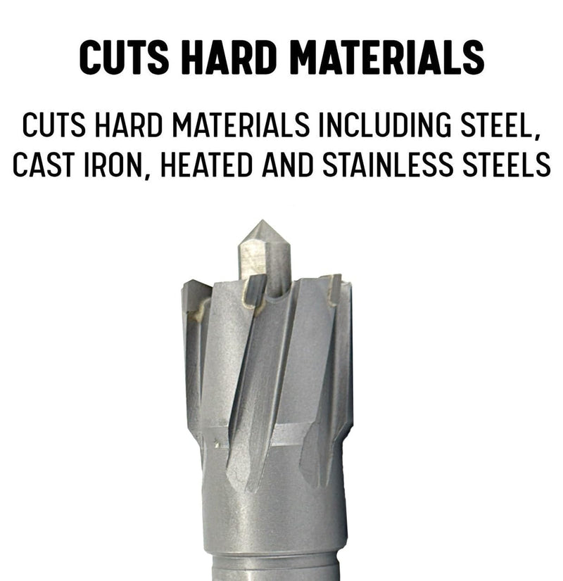 Drill America - CTC5-530-116 5/8" X 1" Carbide Tipped Annular Cutter, CTC Series 5/8" 1" Depth of Cut