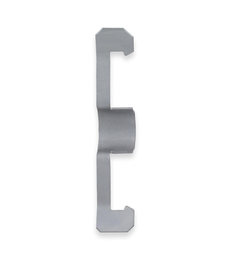 Conduit Cable Support Clip to Ceiling Wire, Threaded Rod & Flanges. Heavy Duty Spring Steel Clip / 100 Pack
