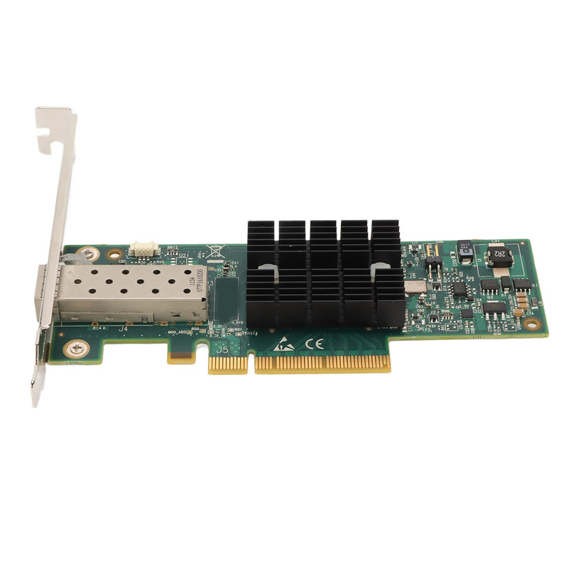 10Gb SFP PCIE Network Card, Support Computer Motherboards, Servers SFP Optical Network Card, Wide Compatibility Network Adapter Card, PCB Materials Long Service Life