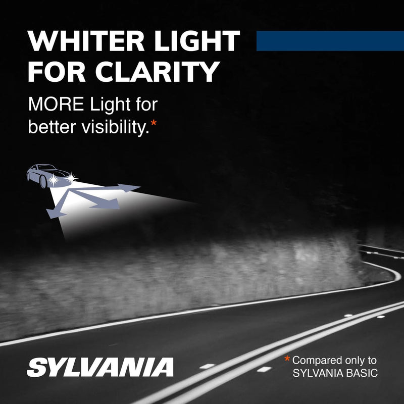  [AUSTRALIA] - SYLVANIA - 9012 SilverStar - High Performance Halogen Headlight Bulb, High Beam, Low Beam and Fog Replacement Bulb, Brighter Downroad with Whiter Light (Contains 2 Bulbs)