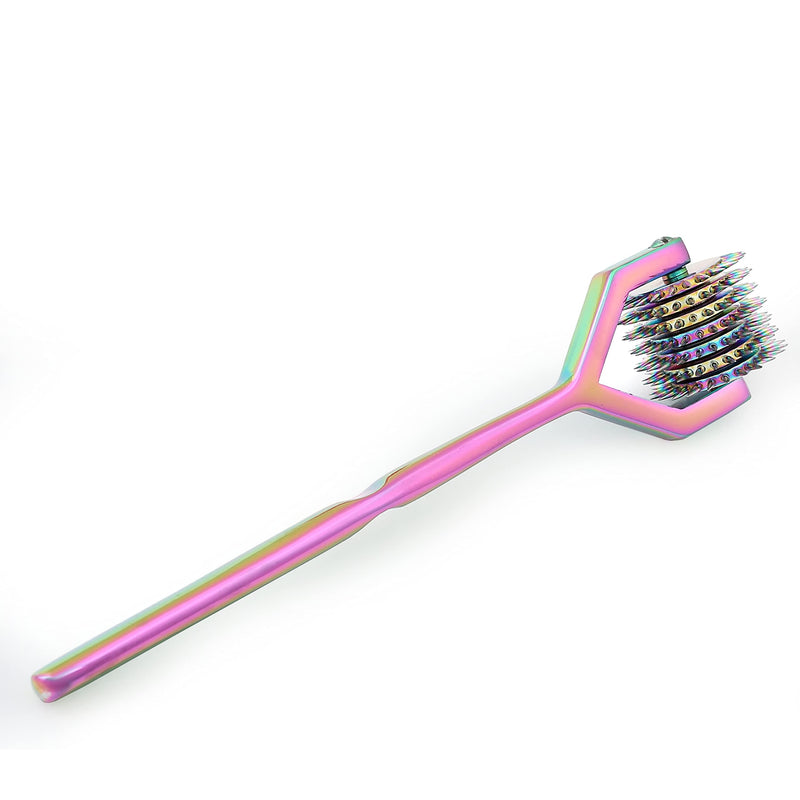 Wartenberg Neuro Pinwheel Stainless Steel 7 Head Diagnostic Instrument Pin Wheel - Multi Color Rainbow