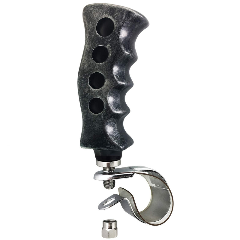Arenbel Steering Wheel Assist Brody Knob, Titanium Grip Style Turning Suicide Spinner Booster Handle Fit Most Vehicles Cars Trucks Boats