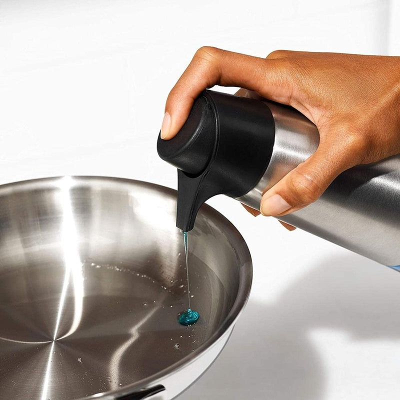 OXO Good Grips Stainless Steel Easy Press Soap Dispenser Press Dispenser