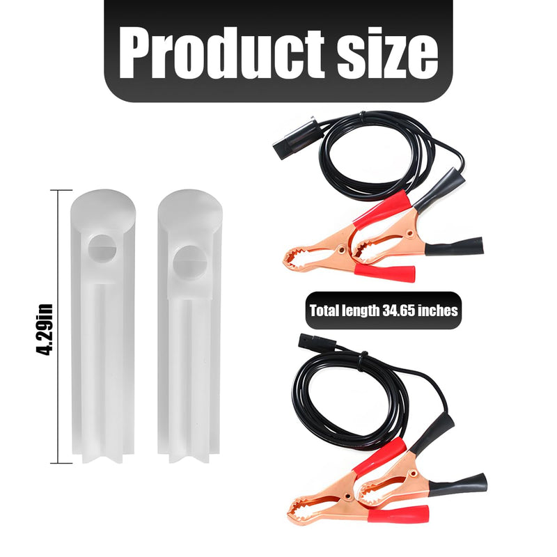 4PCS Car Fuel Injector Cleaner Kit, Vehicle Fuel Injector Flush DIY Cleaning Adapter Tool, Automotive Nozzle Oil Cleaning Accessories, Universal for SUV Sedan Truck
