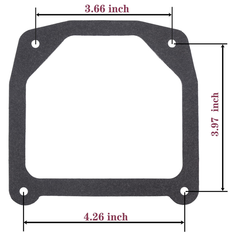 For Kohler 7000 Series Cover Gasket 7000 Model Engines Stamped Steel Covers Valve Cover Gasket SV710 SV715 SV720 KT715 KT725 KT730 KT735 KT740 KT745 ZT710 19 20 21 22 23 24 25 26 Hp 2 Pack BLACK 2 PACK