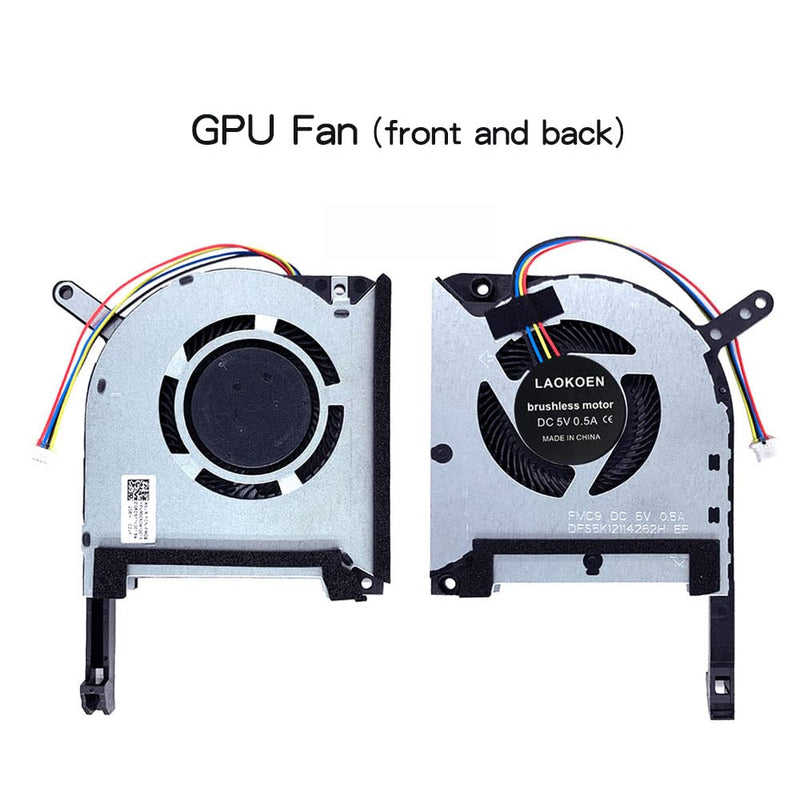 New Replacement Cooling Fans for ASUS TUF Gaming(2020) FX505D FX505DT FA506 FX506 FX506LU FX706 FX95DU FX506L FX505DD FX505 FX705G FX506Li FX705DU FX705DT FA506IV FA506IU FX706 FA706 Laptop Fan