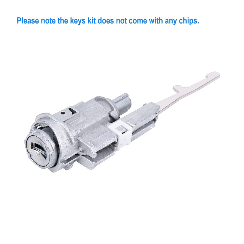 Ignition Switch Lock Cylinder (2 Keys). Fit for Honda Acura Accord Odyssey Element Civic CR-V CR-Z MDX RDX TSX ZDX TL.Replaces Part # 06351-TE0-A11.