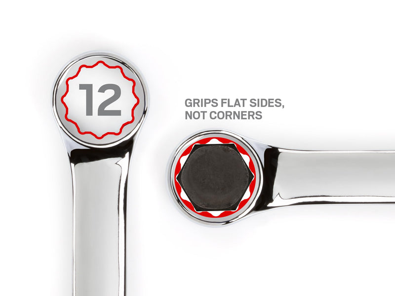 TEKTON 1/2 Inch Combination Wrench | 18257 Standard 1/2 in.