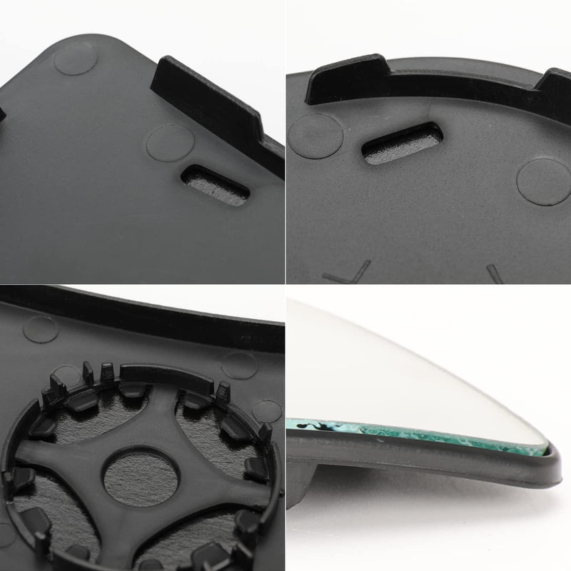 Compatible With Ford Transit T150 T250 T350 2015 2016 2017-UP Passenger Right Side Mirror Glass, Lower Tow Mirror with backing plate, Replace BK3Z17K707B Lower - Passenger Side (Right)