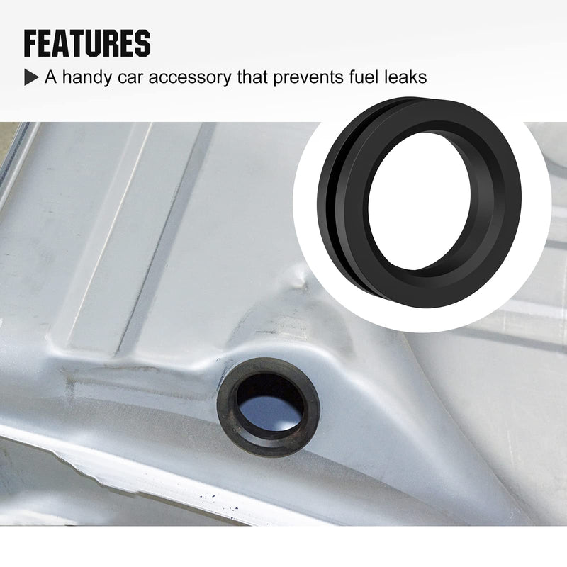 Fuel Gas Tank Filler Neck Tube Rubber Grommet Seal Compatible with 67-76 A, 62-69 & 71-74 B, 64-73 C Bodies, Quality Nitrile Rubber Gasket