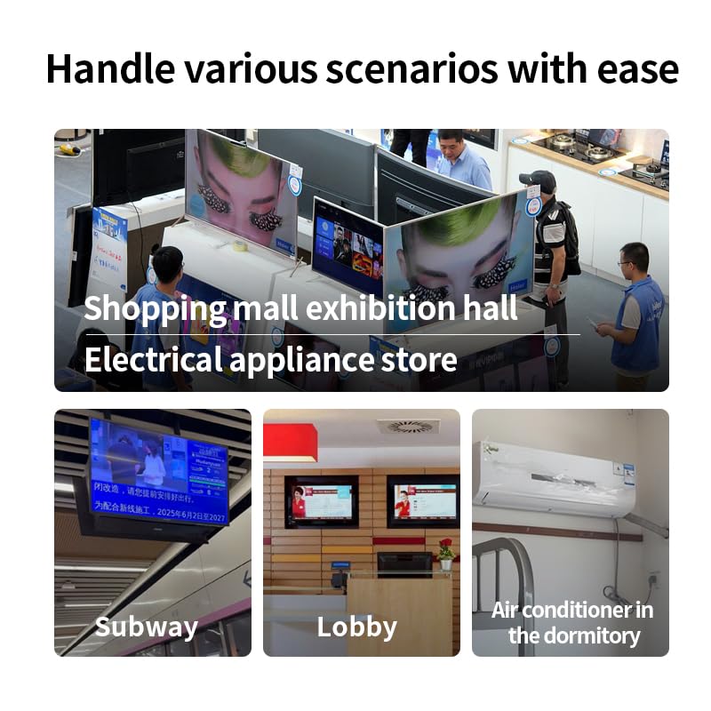 Infrared Automatic Starter with One-Button Learning & Smart Power-On - Auto Control for TV, Air Conditioner, Advertising Screens, and Other Infrared Devices AT-IR