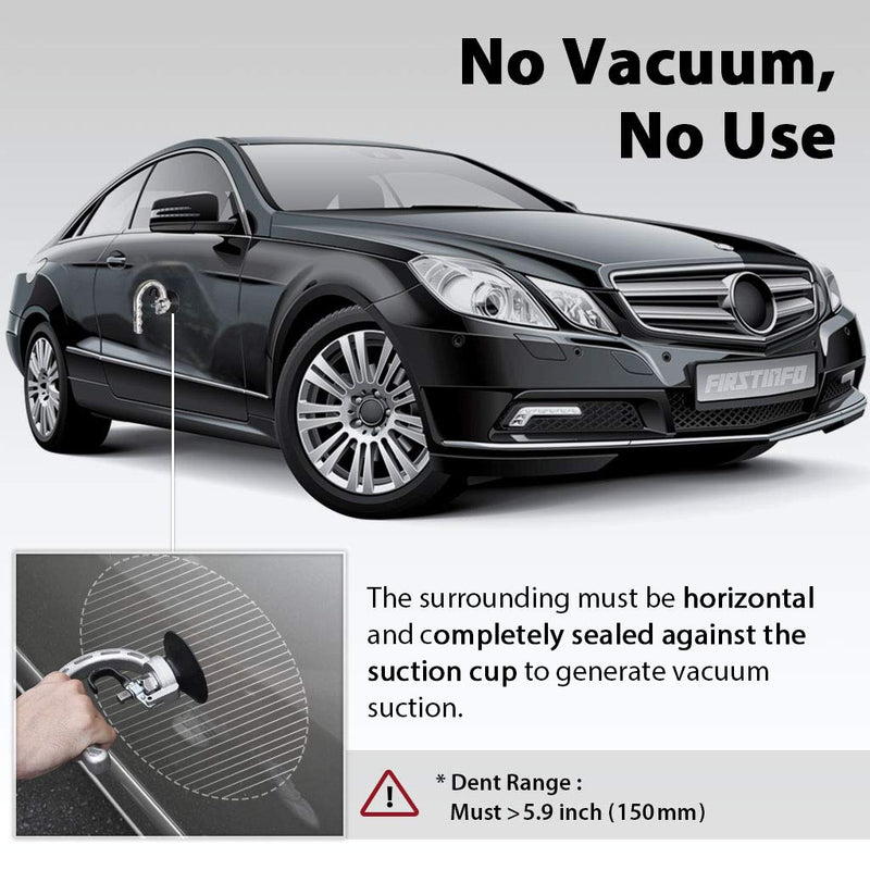 FIRSTINFO A1504A Powerful Suction Cup Aluminum Dent Puller-2.95 inch for Paintless Dent Removal 75mm
