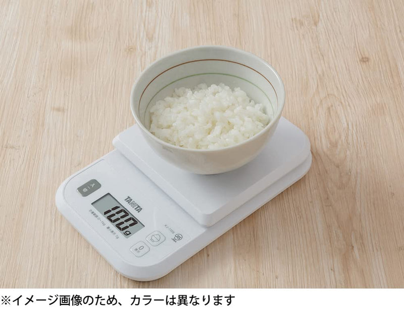 Tanita KJ-110S PK Cooking Scale, Kitchen Scale, Cooking, Digital, 2.2 lbs (1 kg), Increases Calories of Rice 2.2 lbs (1 kg), Pink