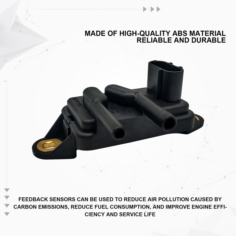 EGR Valve Pressure Feedback Sensor Compatible for 1994-2010 Ford Lincoln Mazda VP8, Mercury Lincoln Town Car Mazda Truck Replacement for F77Z-9J460-AB DPFE15