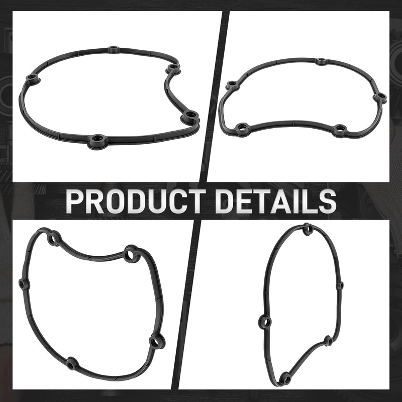 06H103483C Engine Upper Timing Chain Cover Gasket with Seal Compatible with VW Beetle 2012-2016 Compatible with Passat 2008-2012 Compatible with Audi Q5 2009-2017 Compatible with S6 2012-2014