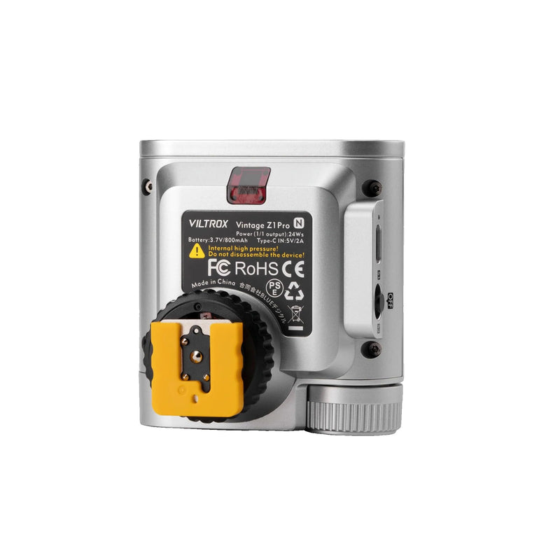 VILTROX Vintage Z1 Pro TTL Camera Flash for Nikon Cameras, 24Ws Mini Flash, 1/8000s HSS Retro Camera Flash with Touch Screen, 1s Recycling Time, S1/S2 Optical Trigger