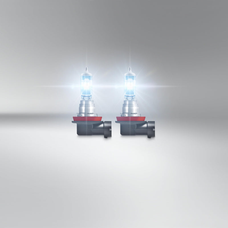 OSRAM Night Breaker Laser H8, +150% More Brightness, Halogen Headlight Bulb, 64212NL-2HB, 12 V Car, Hanging Box (2 Lamps), White