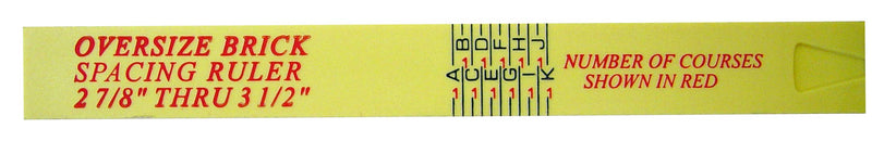 Bon Tool Rule Oversized Brick (Fiberglass)