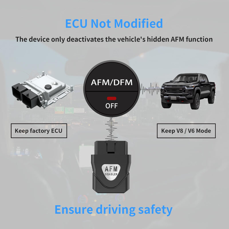 AFM Disabler: Disable AFM/DFM Active Fuel Management Delete Compatible with 5.3 Silverado Chevy/GMC Sierra Yukon Tahoe 5.3L 6.2L