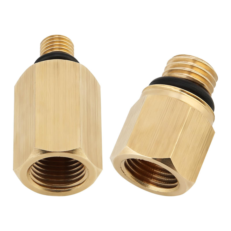 High Pressure Fuel Rail Adapters Fit for Ford 6.0L Engine, Brass Oil Rail Adapters Leak Test Kit