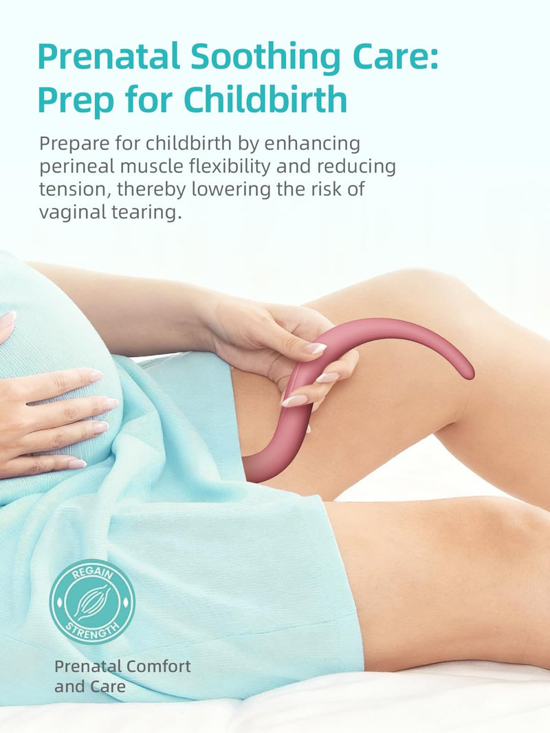 Female Personal Massager - Women Private Care Tool,with 10 Vibration and 3 Heating,Rose Vibrating can Relax Pelvic Floor Muscles and Awaken Internal Tissue Vitality,Prenatal and Postpartum Essentials