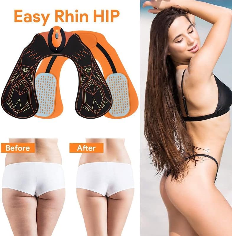 FOPIE HIPS Trainer, ABS Stimulator Electronic Muscle Toner, Smart Wearable Butt Lifting Machine, Body Beauty Workout Equipment for Men Women
