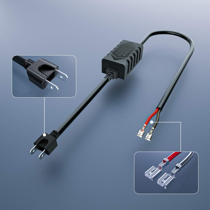 HIKARI PAIR Conversion Kit Foglight Canbus Error Free Anti Flickering Resistor Decoder - H13 9008