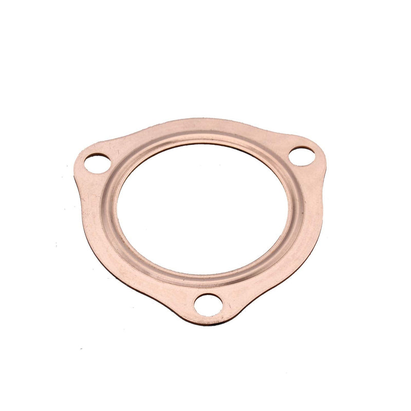 2 1/2" Copper Header Exhaust Collector Gaskets 2.5 inch Exhaust Gaskets Compatible for SBC BBC 302 350 454 2-1/2"