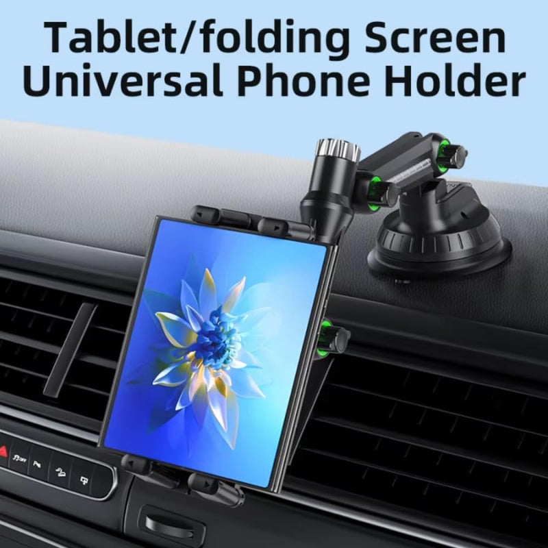 Car Universal Tablet Holder Suction Cup Mount for iPad pro Air4-13'' Xiaomi Tablet SUV Truck Vehicle Lift Windshield Window (Black) Black