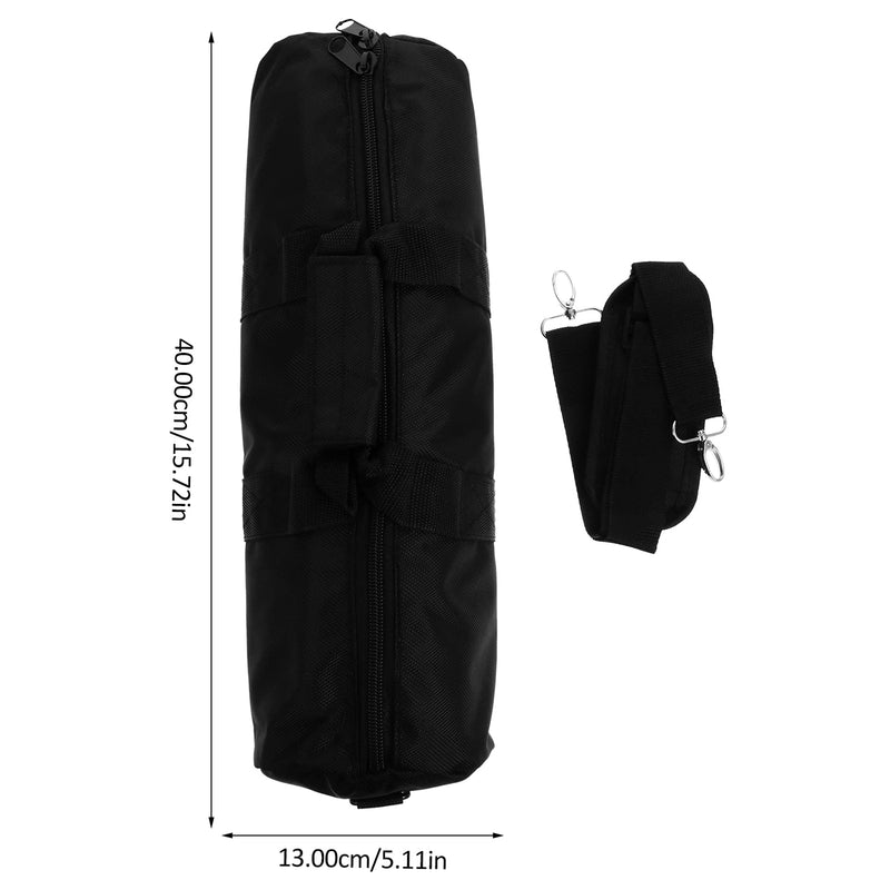 Mobestech Tripod Carrying Bag Oxford Photographic Equipment Bag for Tripod Light Stand Carrier Padded Protection Shoulder Strap Hand Strap Smooth Zipper D Ring Clasp 15.74In