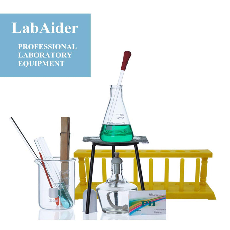 LabAider Surgical Grade Blades #11 20pcs Sterile with #3 Scalpel Knife Handle for Biology Lab Anatomy, Practicing Cutting, Medical Student, Sculpting, Repairing #11-20PCS