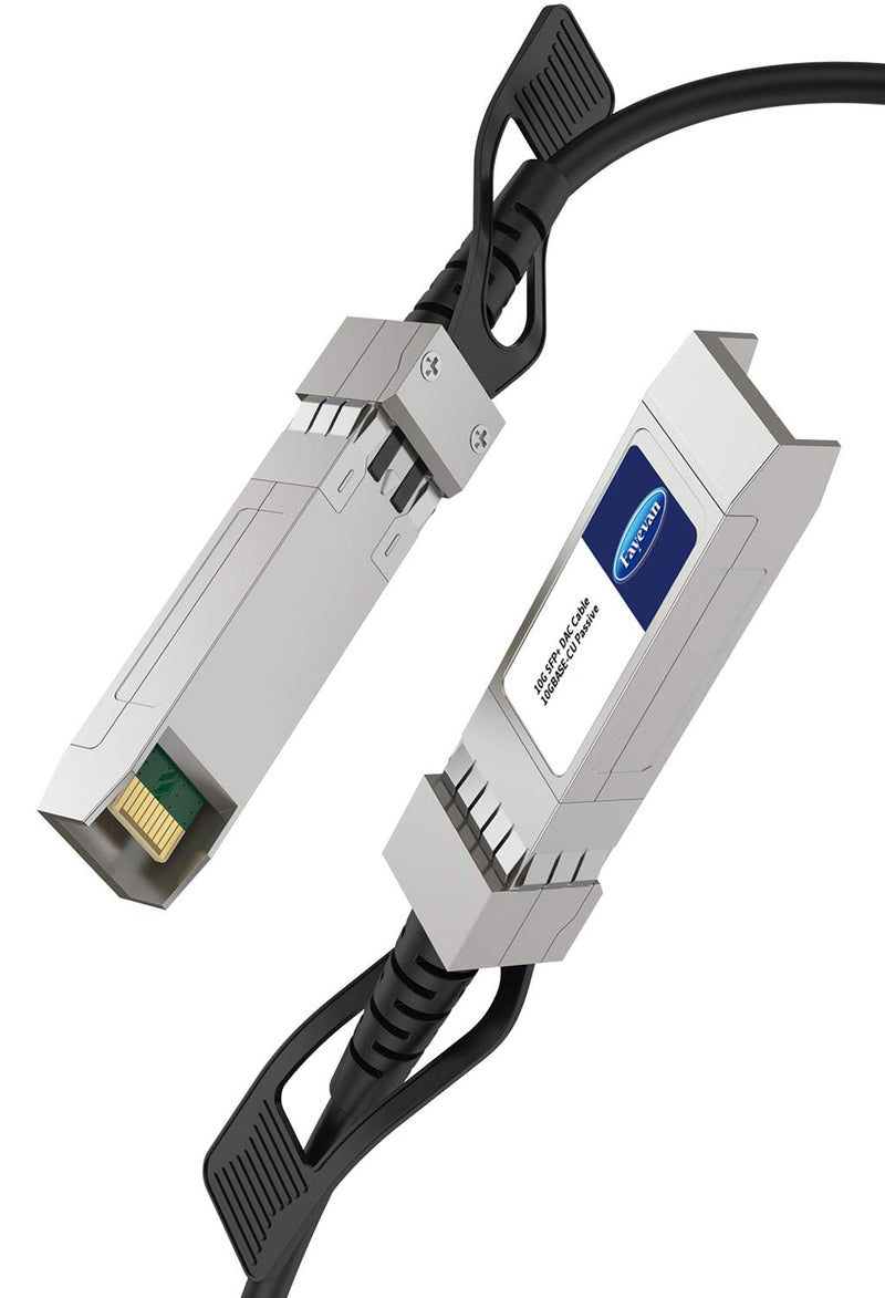 10G SFP+ DAC Cable Fayevan 10GBASE-CU Passive Direct Attach Copper Twinax SFP Cable 2M 10GBASE-CU Compatible with Cisco SFP-H10GB-CU2M